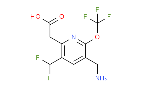 AM224947 | 1805028-36-7 | 3-(Aminomethyl)-5-(difluoromethyl)-2-(trifluoromethoxy)pyridine-6-acetic acid