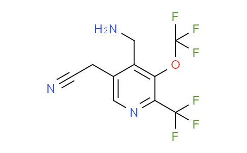 AM224949 | 1806764-23-7 | 4-(Aminomethyl)-3-(trifluoromethoxy)-2-(trifluoromethyl)pyridine-5-acetonitrile