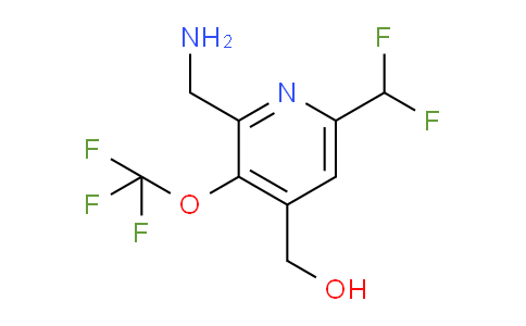 2-(Aminomethyl)-6-(difluoromethyl)-3-(trifluoromethoxy)pyridine-4-methanol