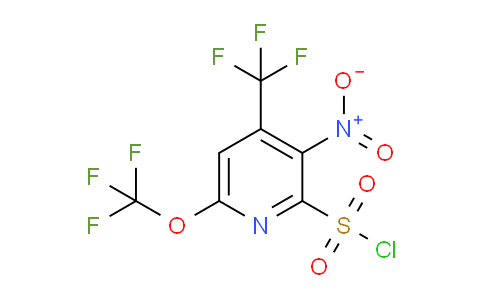 AM224956 | 1806758-85-9 | 3-Nitro-6-(trifluoromethoxy)-4-(trifluoromethyl)pyridine-2-sulfonyl chloride