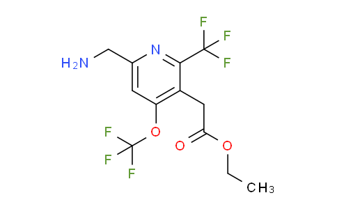 AM224959 | 1804442-59-8 | Ethyl 6-(aminomethyl)-4-(trifluoromethoxy)-2-(trifluoromethyl)pyridine-3-acetate