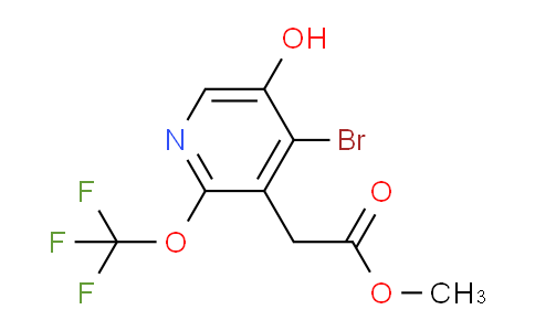 AM22496 | 1806231-54-8 | Methyl 4-bromo-5-hydroxy-2-(trifluoromethoxy)pyridine-3-acetate