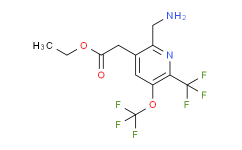 AM224960 | 1804710-05-1 | Ethyl 2-(aminomethyl)-5-(trifluoromethoxy)-6-(trifluoromethyl)pyridine-3-acetate