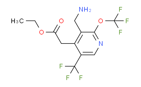 AM224962 | 1805298-40-1 | Ethyl 3-(aminomethyl)-2-(trifluoromethoxy)-5-(trifluoromethyl)pyridine-4-acetate