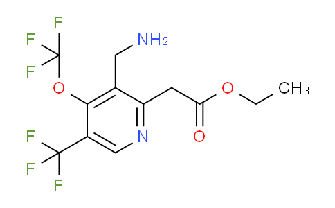 AM224963 | 1804939-21-6 | Ethyl 3-(aminomethyl)-4-(trifluoromethoxy)-5-(trifluoromethyl)pyridine-2-acetate