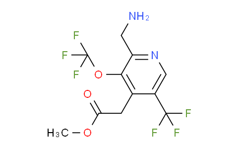 AM224966 | 1806759-65-8 | Methyl 2-(aminomethyl)-3-(trifluoromethoxy)-5-(trifluoromethyl)pyridine-4-acetate