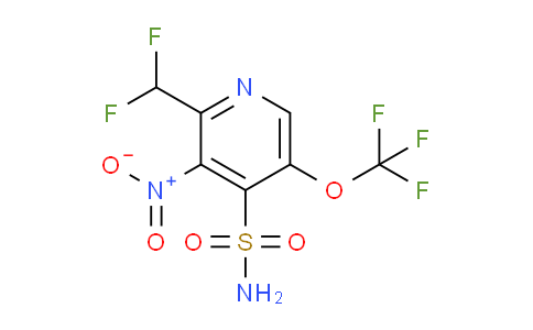 AM224967 | 1804438-64-9 | 2-(Difluoromethyl)-3-nitro-5-(trifluoromethoxy)pyridine-4-sulfonamide