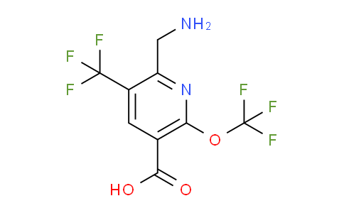 AM224979 | 1805031-39-3 | 2-(Aminomethyl)-6-(trifluoromethoxy)-3-(trifluoromethyl)pyridine-5-carboxylic acid