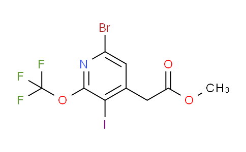 AM22498 | 1804620-16-3 | Methyl 6-bromo-3-iodo-2-(trifluoromethoxy)pyridine-4-acetate