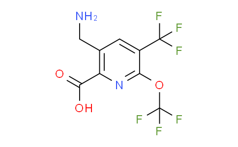 AM224982 | 1805031-67-7 | 5-(Aminomethyl)-2-(trifluoromethoxy)-3-(trifluoromethyl)pyridine-6-carboxylic acid