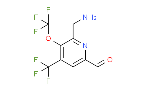AM224986 | 1805295-98-0 | 2-(Aminomethyl)-3-(trifluoromethoxy)-4-(trifluoromethyl)pyridine-6-carboxaldehyde