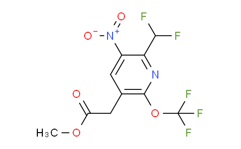 AM224988 | 1806774-72-0 | Methyl 2-(difluoromethyl)-3-nitro-6-(trifluoromethoxy)pyridine-5-acetate