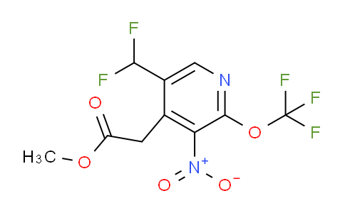 AM224990 | 1804709-52-1 | Methyl 5-(difluoromethyl)-3-nitro-2-(trifluoromethoxy)pyridine-4-acetate