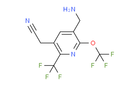 AM224993 | 1805030-71-0 | 3-(Aminomethyl)-2-(trifluoromethoxy)-6-(trifluoromethyl)pyridine-5-acetonitrile