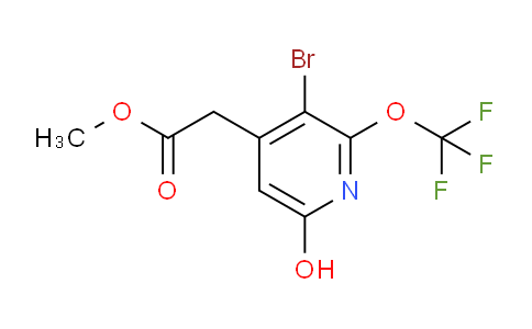 AM22500 | 1804447-82-2 | Methyl 3-bromo-6-hydroxy-2-(trifluoromethoxy)pyridine-4-acetate