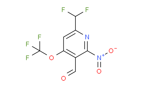 AM225000 | 1806165-55-8 | 6-(Difluoromethyl)-2-nitro-4-(trifluoromethoxy)pyridine-3-carboxaldehyde