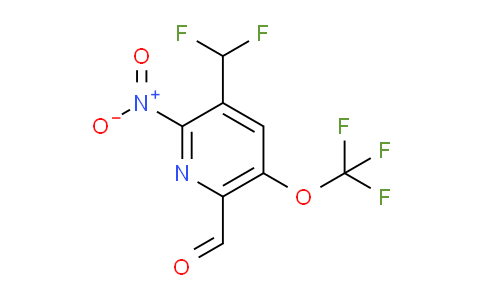 AM225001 | 1805299-70-0 | 3-(Difluoromethyl)-2-nitro-5-(trifluoromethoxy)pyridine-6-carboxaldehyde