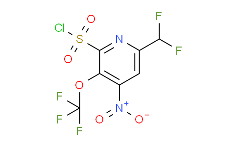 AM225007 | 1805091-33-1 | 6-(Difluoromethyl)-4-nitro-3-(trifluoromethoxy)pyridine-2-sulfonyl chloride