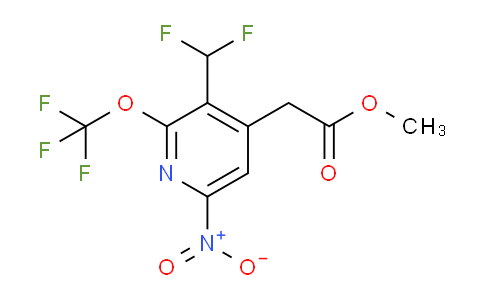 AM225024 | 1805158-79-5 | Methyl 3-(difluoromethyl)-6-nitro-2-(trifluoromethoxy)pyridine-4-acetate