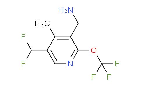 AM225029 | 1806774-47-9 | 3-(Aminomethyl)-5-(difluoromethyl)-4-methyl-2-(trifluoromethoxy)pyridine