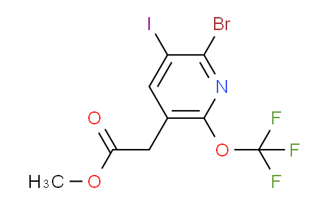 AM22503 | 1803991-46-9 | Methyl 2-bromo-3-iodo-6-(trifluoromethoxy)pyridine-5-acetate