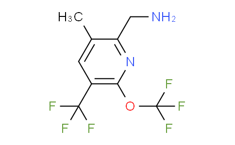 AM225031 | 1804843-85-3 | 2-(Aminomethyl)-3-methyl-6-(trifluoromethoxy)-5-(trifluoromethyl)pyridine