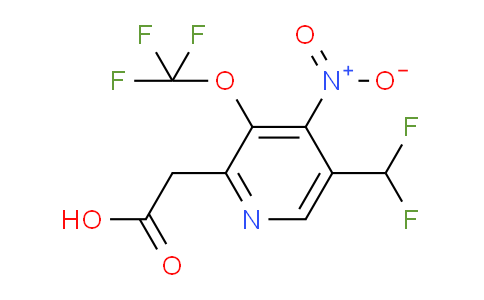 AM225033 | 1806779-83-8 | 5-(Difluoromethyl)-4-nitro-3-(trifluoromethoxy)pyridine-2-acetic acid