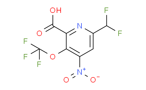 AM225039 | 1805157-45-2 | 6-(Difluoromethyl)-4-nitro-3-(trifluoromethoxy)pyridine-2-carboxylic acid