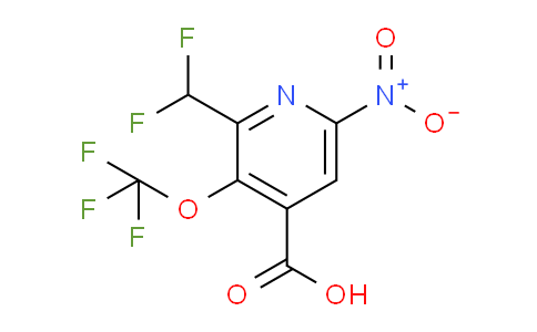 AM225041 | 1806049-30-8 | 2-(Difluoromethyl)-6-nitro-3-(trifluoromethoxy)pyridine-4-carboxylic acid