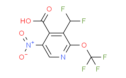 AM225042 | 1805202-59-8 | 3-(Difluoromethyl)-5-nitro-2-(trifluoromethoxy)pyridine-4-carboxylic acid