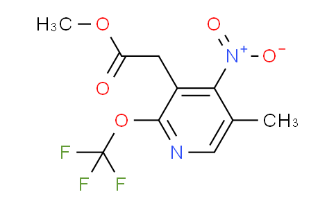 AM225045 | 1804709-21-4 | Methyl 5-methyl-4-nitro-2-(trifluoromethoxy)pyridine-3-acetate