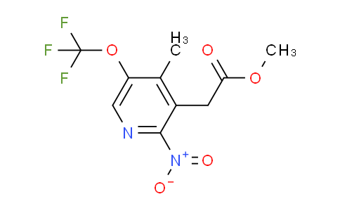 AM225046 | 1804675-09-9 | Methyl 4-methyl-2-nitro-5-(trifluoromethoxy)pyridine-3-acetate