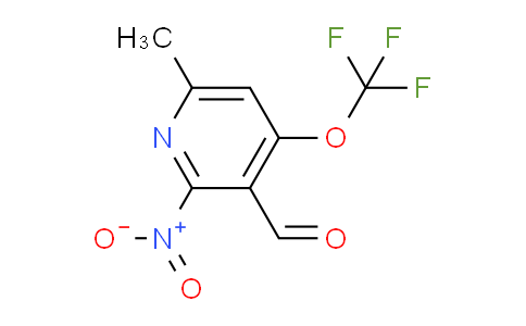 6-Methyl-2-nitro-4-(trifluoromethoxy)pyridine-3-carboxaldehyde