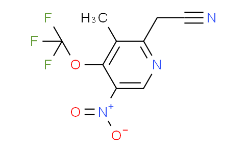 AM225077 | 1805299-30-2 | 3-Methyl-5-nitro-4-(trifluoromethoxy)pyridine-2-acetonitrile