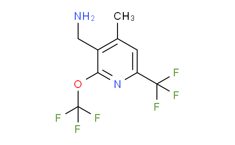 AM225080 | 1805023-18-0 | 3-(Aminomethyl)-4-methyl-2-(trifluoromethoxy)-6-(trifluoromethyl)pyridine