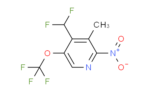 AM225087 | 1806746-35-9 | 4-(Difluoromethyl)-3-methyl-2-nitro-5-(trifluoromethoxy)pyridine