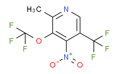 AM225090 | 1804676-54-7 | 2-Methyl-4-nitro-3-(trifluoromethoxy)-5-(trifluoromethyl)pyridine