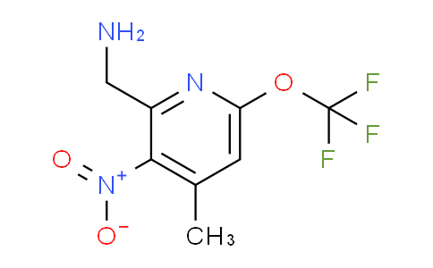 2-(Aminomethyl)-4-methyl-3-nitro-6-(trifluoromethoxy)pyridine