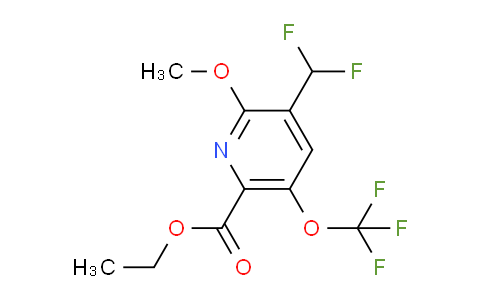 AM225108 | 1806159-80-7 | Ethyl 3-(difluoromethyl)-2-methoxy-5-(trifluoromethoxy)pyridine-6-carboxylate