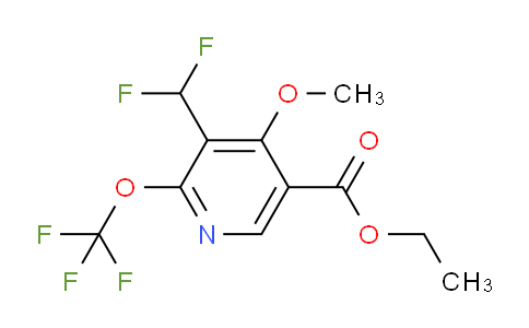 AM225109 | 1806750-34-4 | Ethyl 3-(difluoromethyl)-4-methoxy-2-(trifluoromethoxy)pyridine-5-carboxylate