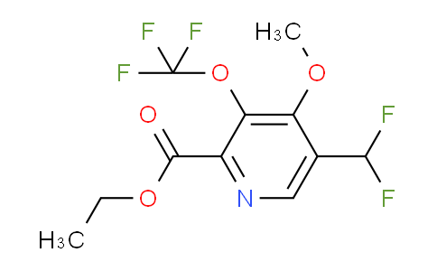 AM225110 | 1806256-20-1 | Ethyl 5-(difluoromethyl)-4-methoxy-3-(trifluoromethoxy)pyridine-2-carboxylate