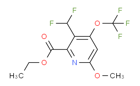 AM225112 | 1806159-85-2 | Ethyl 3-(difluoromethyl)-6-methoxy-4-(trifluoromethoxy)pyridine-2-carboxylate