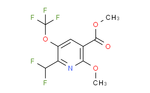AM225117 | 1805100-19-9 | Methyl 2-(difluoromethyl)-6-methoxy-3-(trifluoromethoxy)pyridine-5-carboxylate