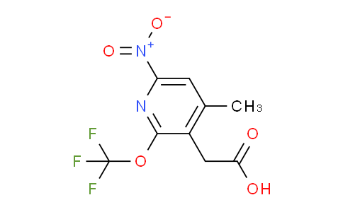 AM225120 | 1805308-68-2 | 4-Methyl-6-nitro-2-(trifluoromethoxy)pyridine-3-acetic acid