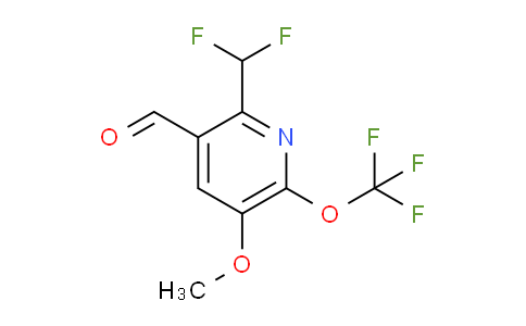 AM225124 | 1806176-15-7 | 2-(Difluoromethyl)-5-methoxy-6-(trifluoromethoxy)pyridine-3-carboxaldehyde