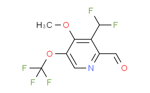 AM225126 | 1805099-41-5 | 3-(Difluoromethyl)-4-methoxy-5-(trifluoromethoxy)pyridine-2-carboxaldehyde