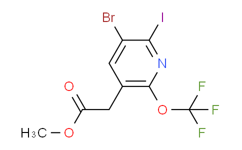 AM22513 | 1806129-08-7 | Methyl 3-bromo-2-iodo-6-(trifluoromethoxy)pyridine-5-acetate