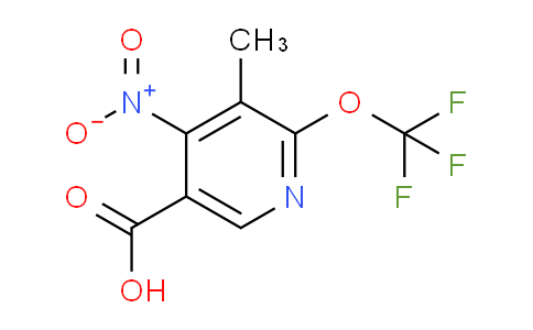3-Methyl-4-nitro-2-(trifluoromethoxy)pyridine-5-carboxylic acid