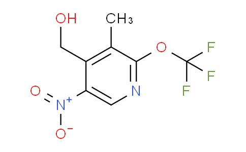 3-Methyl-5-nitro-2-(trifluoromethoxy)pyridine-4-methanol