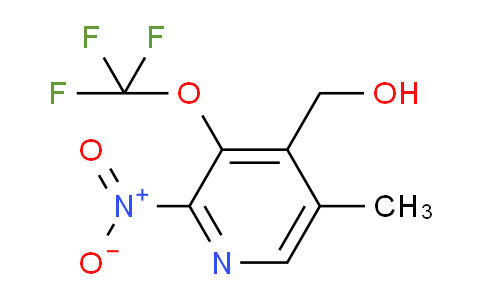 5-Methyl-2-nitro-3-(trifluoromethoxy)pyridine-4-methanol